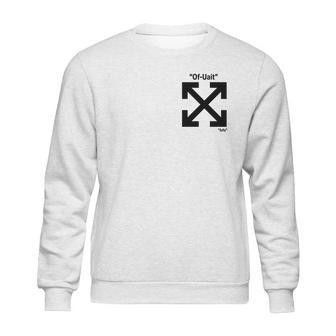 Logo Brand Off White Sweatshirt | Favorety CA