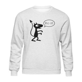 Luci Do It Sticker Disenchantment Sweatshirt | Favorety