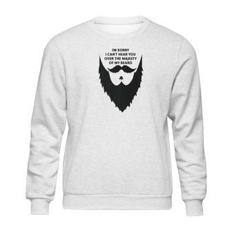 Majestic Beard Funny Beard Mustache Owners Sweatshirt | Favorety UK