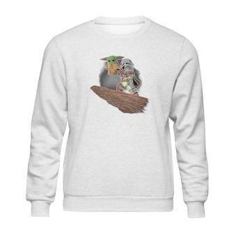 The Mandalorian Boba Fett And Baby Yoda Sweater Sweatshirt | Favorety DE