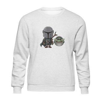 Mandalorian Cute Chibi Sweatshirt | Favorety UK