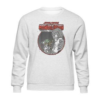 The Mandalorian Mando And The Child Retro Sweatshirt | Favorety DE