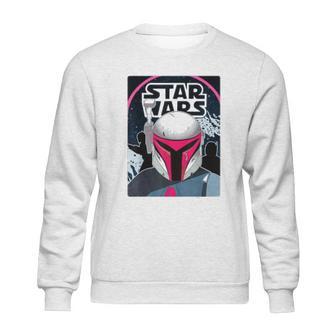 The Mandalorian Neon 80S Comic Cover Sweatshirt | Favorety UK