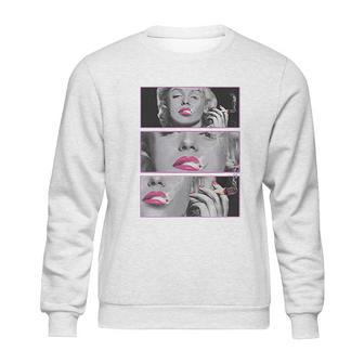 Marilyn With Blunt Mens Sweatshirt | Favorety UK