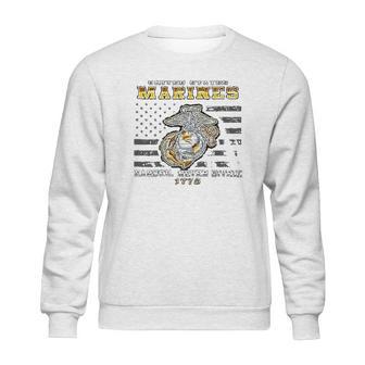 Marine Corps Marine Corps Usmc Earned Never Given Sweatshirt | Favorety