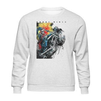 Marvel Ghost Rider Motorcycle Poster Sweatshirt | Favorety DE