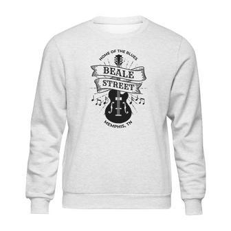 Memphis Beale Street Tn Blues Music Gift Sweatshirt | Favorety