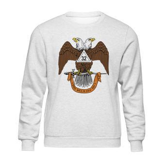 Mens 32Nd Degree Mason Masonic Scottish Rite Down Sweatshirt | Favorety UK