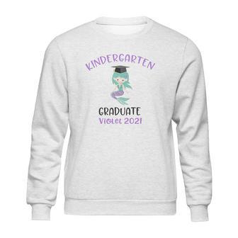 Mermaid Kindergarten Graduation 2021 Graduation Gift For Kindergarten Sweatshirt | Favorety UK