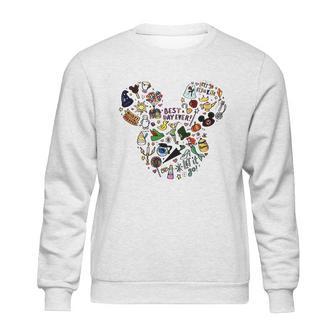 Mickey Mouse Head Best Day Ever Sweatshirt | Favorety AU