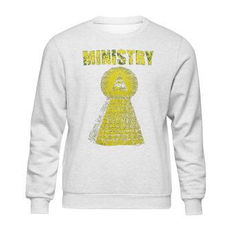 Ministry Mens Pyramid Sweatshirt | Favorety