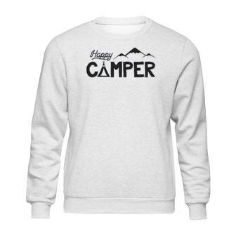 Mirage Pet Products Happy Camper Screen Print Dog Sweatshirt | Favorety CA