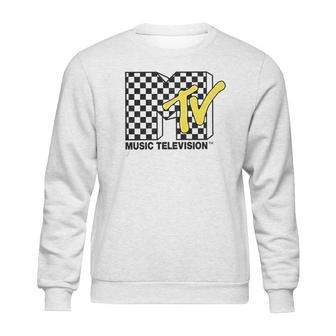 Mtv With Checkerboard Sweatshirt | Favorety UK