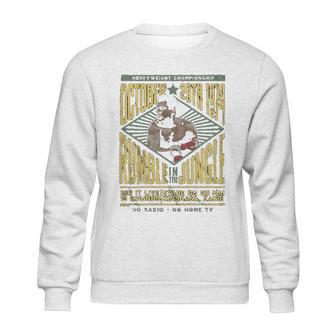 Muhammad Ali 60S Heavy Weight Championship October 29 1974 Sweatshirt | Favorety