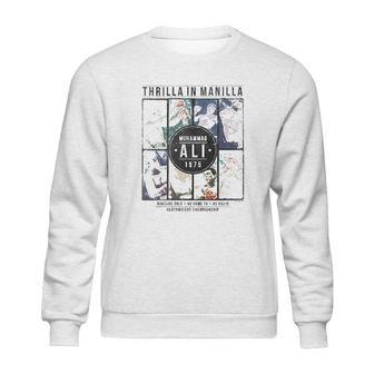 Muhammad Ali Collage Gray Heather Sweatshirt | Favorety UK