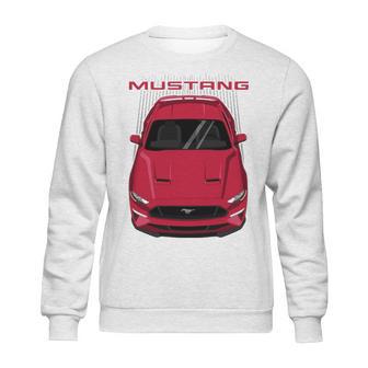 Mustang Gt 2018 To 2019 Ruby Red Sweatshirt | Favorety UK