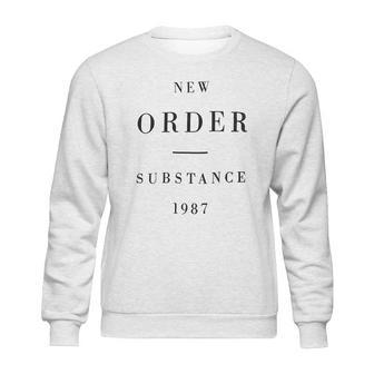 New Order Substance 1987 Sweatshirt | Favorety