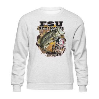 New World Graphics Ncaa Bass Fishing Sweatshirt | Favorety CA