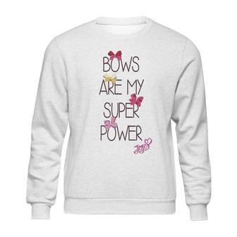 Nickelodeon Jojo Siwa Bows Are My Super Power Sweatshirt | Favorety UK