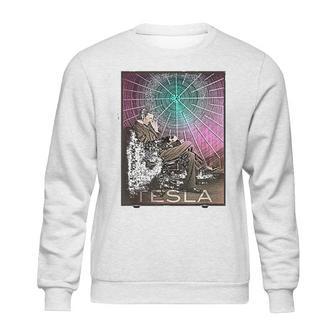 Nikola Teslas Ac Electricity Inspiring Science Sweatshirt | Favorety UK