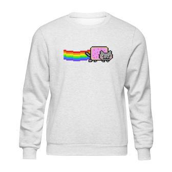 Nyan Cat - Pop Tart Cat Sweatshirt | Favorety