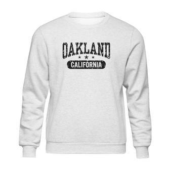 Oakland California White Sweatshirt | Favorety