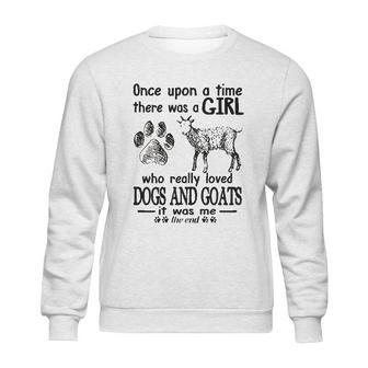 Once Upon A Time There Was A Girl Goat Sweatshirt | Favorety DE