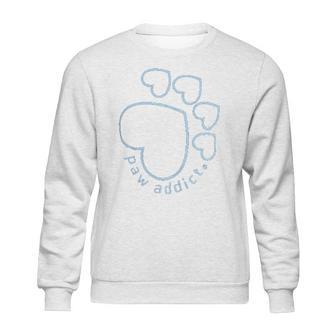 Paw Addict Dog Cat Lover Sweatshirt | Favorety DE