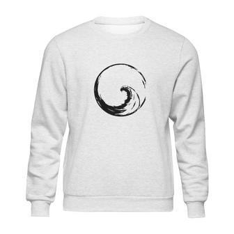 Peace Wave In Enso Circle Sweatshirt | Favorety AU