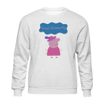 Peppa Pig Peppa Pig Shirt Granny Pig Great Granny Pig Sweatshirt | Favorety CA