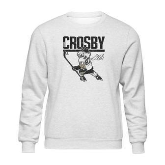 Pittsburgh Hockey Mens Apparel Sidney Crosby Hyper Sweatshirt | Favorety UK