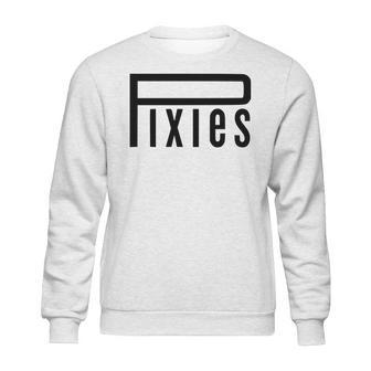 Pixies Band Logo Music Band Logo Black Sweatshirt | Favorety AU