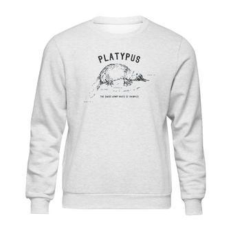 Platypus Swiss Army Of Animals Sweatshirt | Favorety DE