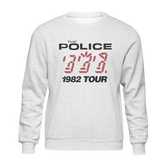 The Police British Rock Band 1982 Tour Sweatshirt | Favorety UK