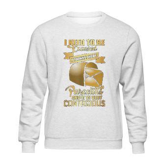 Postal Worker Parcelitis Very Contagious Funny Gift For Men Sweatshirt | Favorety