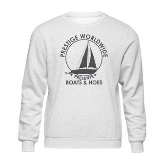 Prestige Worldwide Funny Cool Boats And Hoes Graphic Sweatshirt | Favorety DE