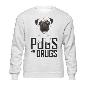 Pugs Not Drugs Awareness Sweatshirt | Favorety UK