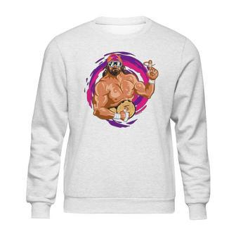 Randy Macho Man Savage Funny Cartoon Sweatshirt | Favorety DE