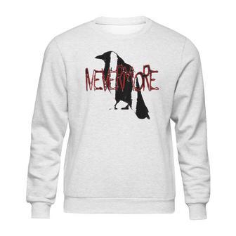 The Raven Nevermore Edgar Allan Poe Sweatshirt | Favorety DE