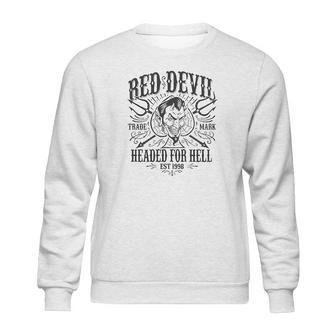 Red Devil Clothing Headed For Hell Sweatshirt | Favorety UK