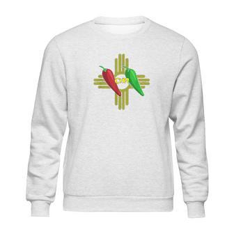 Red Or Green Chile Hatch New Mexico Zia Sweatshirt | Favorety AU