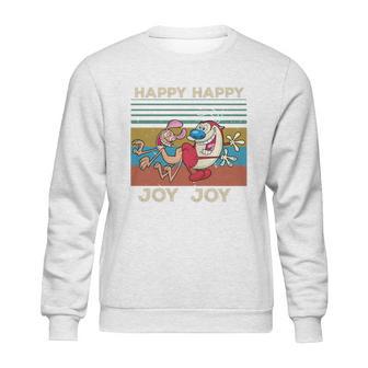 Ren And Stimpy Happy Happy Joy Joy Sweatshirt | Favorety UK