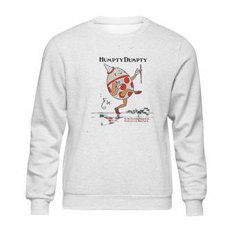 Retro Fairy Tale The Great Fall Humpty Dumpty Sweatshirt | Favorety