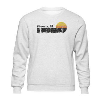 Retro Phoenix Arizona Desert Sunset Vintage Sweatshirt | Favorety CA