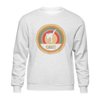 Retro Vintage Karate Gift For Karateka Martial Artists Sweatshirt | Favorety AU