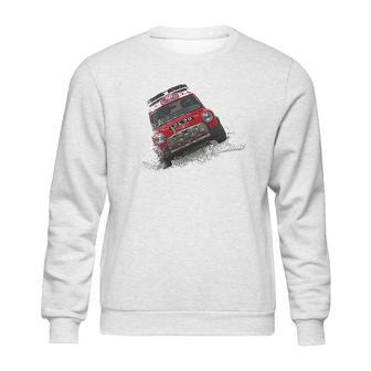 Retroclassic Rally Mini Cooper Classic Sports Car Sweatshirt | Favorety CA