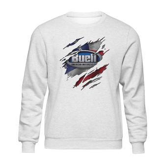 Ripped Buell Sweatshirt | Favorety