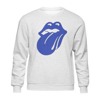 The Rolling Stones Blue Lonesome Logo Sweatshirt | Favorety