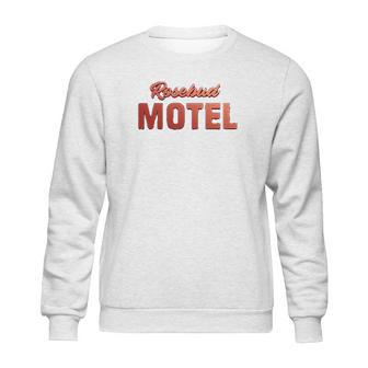 Rosebud Motel Retro Funny Rose Family Sweatshirt | Favorety