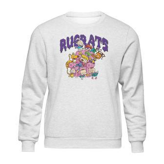 Rugrats 90S Rewing Pink Couch Sweatshirt | Favorety CA